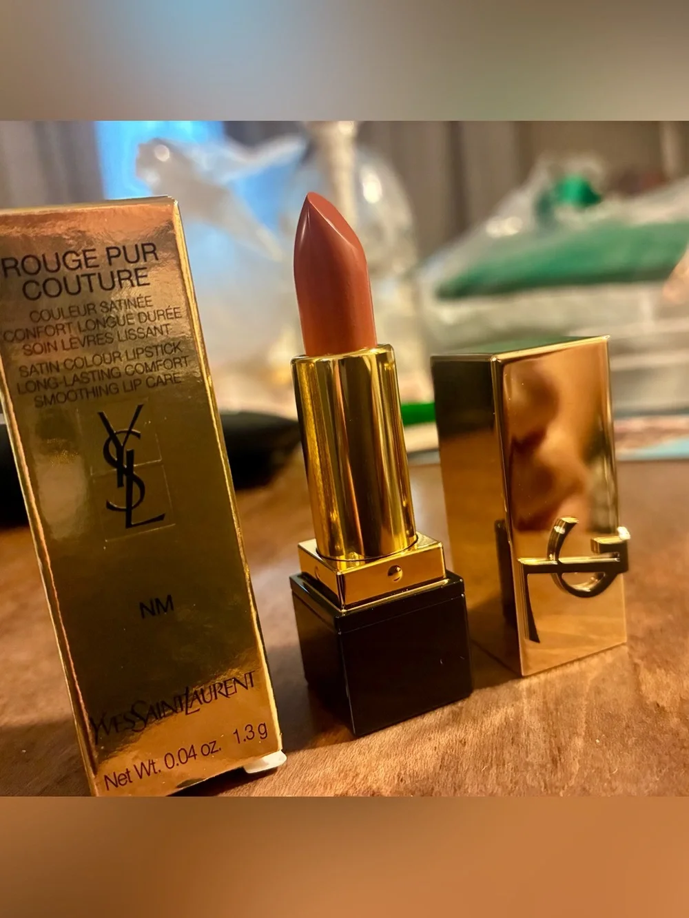 Yves Saint Laurent Rouge Pur Couture Lipstick — Nu Muse (neutral mauve)
